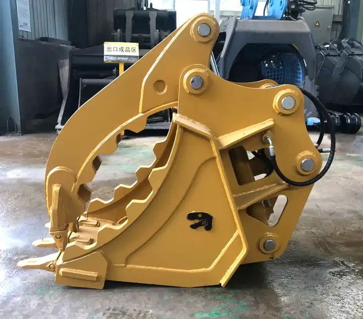 掘削機用のロググラップバケツ 1〜50トン 2500mm マックスマウウオープン