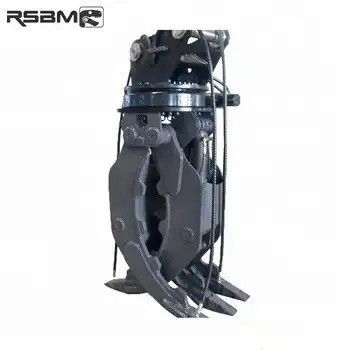全360度掘削器 ロググリップル 1-45t掘削機に適した水力回転器